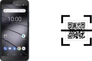 How to read QR codes on a Gigaset GS100?