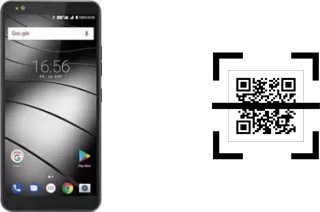 How to read QR codes on a Gigaset GS370 Plus?