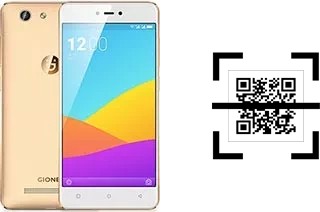 How to read QR codes on a Gionee F103 Pro?