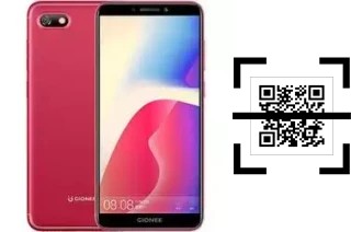 How to read QR codes on a Gionee F205 Pro?