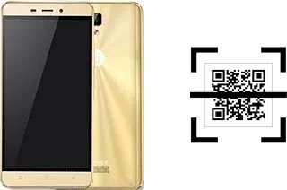 How to read QR codes on a Gionee P7 Max?