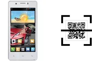 How to read QR codes on a Gionee Pioneer P4?