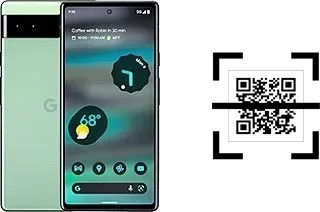 How to read QR codes on a Google Pixel 6a?