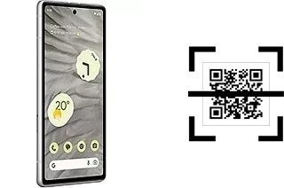 How to read QR codes on a Google Pixel 7a?