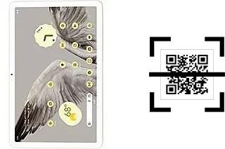 How to read QR codes on a Google Pixel Tablet?