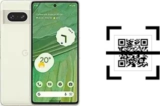 How to read QR codes on a Google Pixel 7?