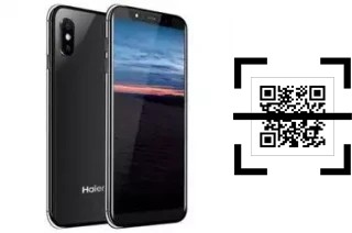 How to read QR codes on a Haier Elegance E9?