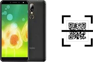 How to read QR codes on a Haier L8?