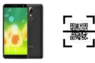 How to read QR codes on a Haier Leisure L8?