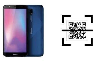 How to read QR codes on a HiSense E20?