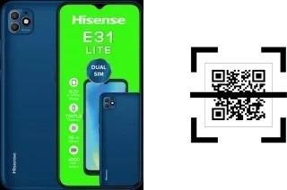 How to read QR codes on a HiSense E31 LITE?