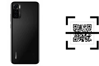 How to read QR codes on a HiSense E60 LITE?