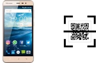 How to read QR codes on a HiSense F10?