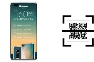 How to read QR codes on a HiSense H60 5G?