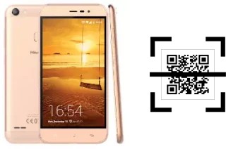 How to read QR codes on a HiSense Infinity Faith?