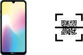 How to read QR codes on a HiSense Infinity H30 Lite?