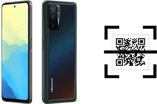 How to read QR codes on a HiSense INFINITY H50S 5G?