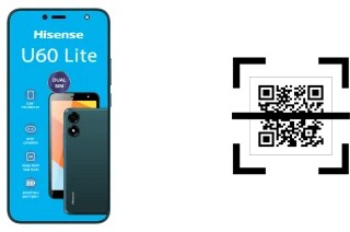 How to read QR codes on a HiSense U60 Lite?