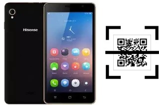 How to read QR codes on a HiSense U972?