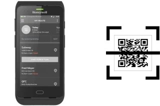 How to read QR codes on a Honeywell CT40?