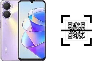 How to read QR codes on a Honor Play 40 Plus?