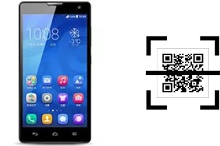 How to read QR codes on a Honor 3C?