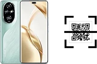 How to read QR codes on a Honor 200 Pro?