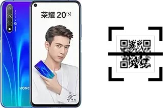 How to read QR codes on a Honor 20S?