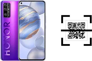 How to read QR codes on a Honor 30?