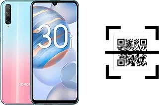 How to read QR codes on a Honor 30i?