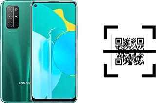 How to read QR codes on a Honor 30S?