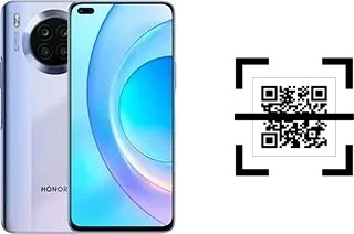 How to read QR codes on a Honor 50 Lite?