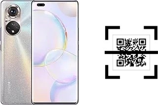 How to read QR codes on a Honor 50 Pro?