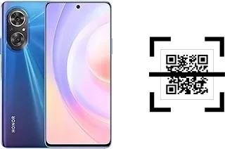 How to read QR codes on a Honor 50 SE?