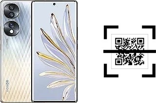 How to read QR codes on a Honor 70?