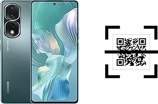 How to read QR codes on a Honor 80 Pro Flat?