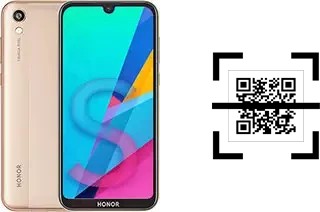 How to read QR codes on a Honor 8S?