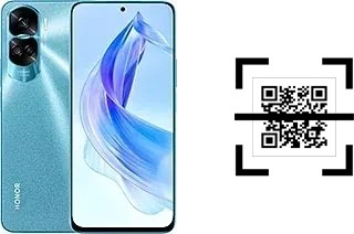 How to read QR codes on a Honor 90 Lite?