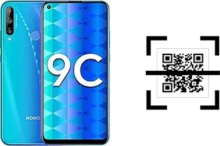 How to read QR codes on a Honor 9C?