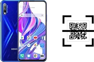 How to read QR codes on a Honor 9X (China)?