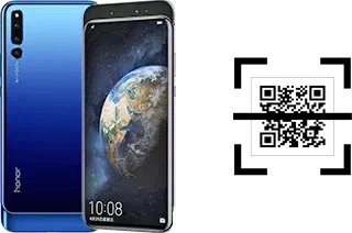 How to read QR codes on a Honor Magic 2?