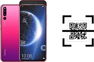 How to read QR codes on a Honor Magic 2 3D?