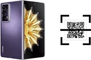 How to read QR codes on a Honor Magic V2?