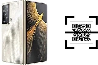 How to read QR codes on a Honor Magic Vs Ultimate?