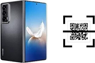 How to read QR codes on a Honor Magic Vs2?