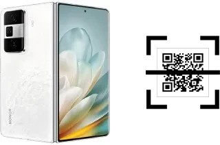 How to read QR codes on a Honor Magic Vs3?