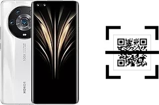 How to read QR codes on a Honor Magic4 Ultimate?