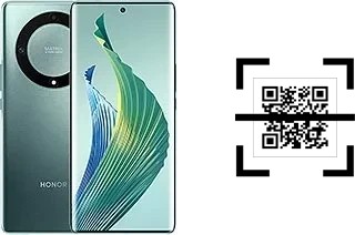 How to read QR codes on a Honor Magic5 Lite?