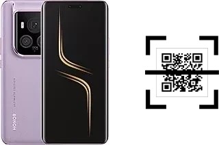 How to read QR codes on a Honor Magic6 Ultimate?