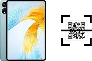 How to read QR codes on a Honor MagicPad 13?